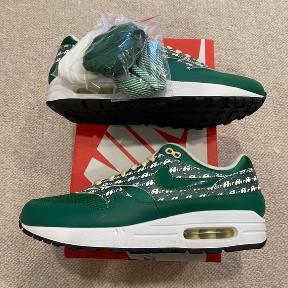 Brand New DS Nike Air Max 1 Limeade in Mens size 9.5 - Picture 4 of 4